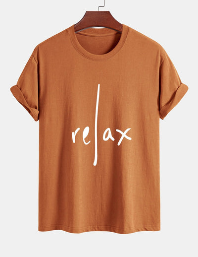 Regular Fit Relax Print Cotton T-Shirt