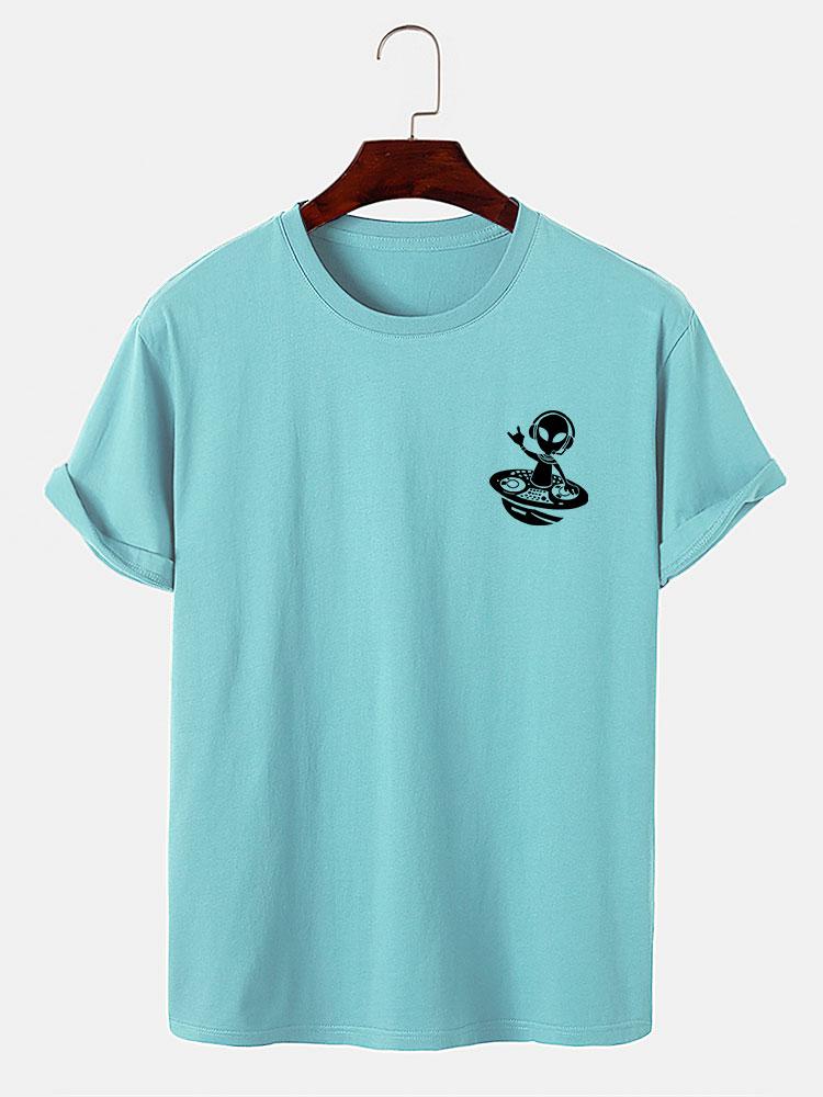 Alien Print T-Shirt