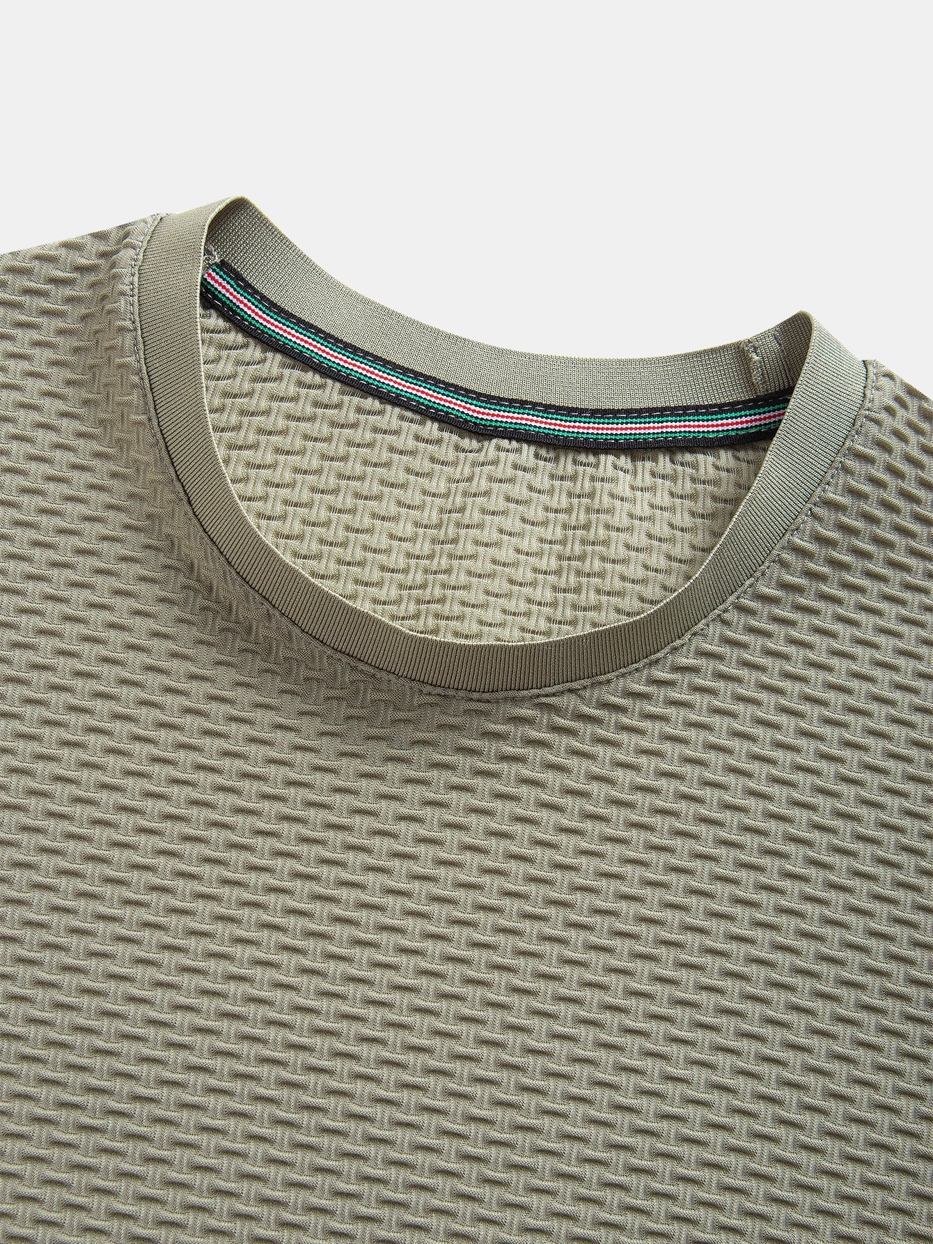 Short Sleeve Textured T-Shirt