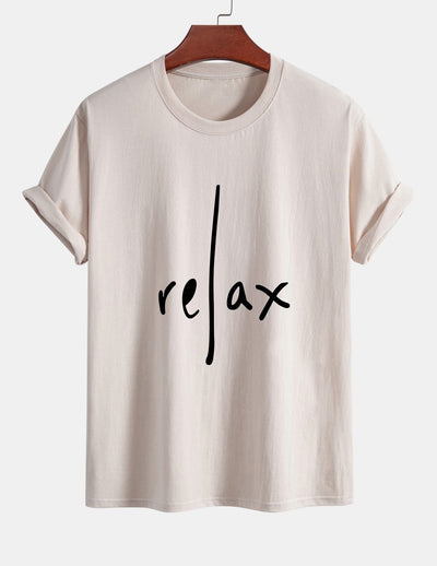Regular Fit Relax Print Cotton T-Shirt