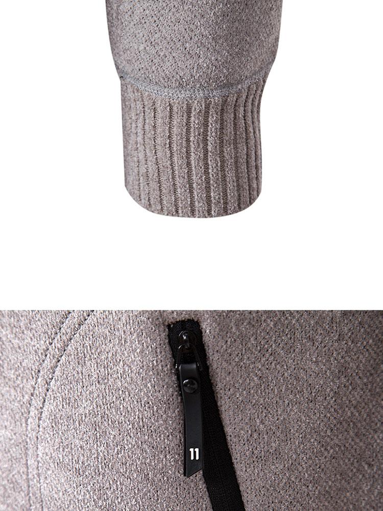 Zip Up Hooded Sweater