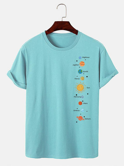 Planet Print T-Shirt
