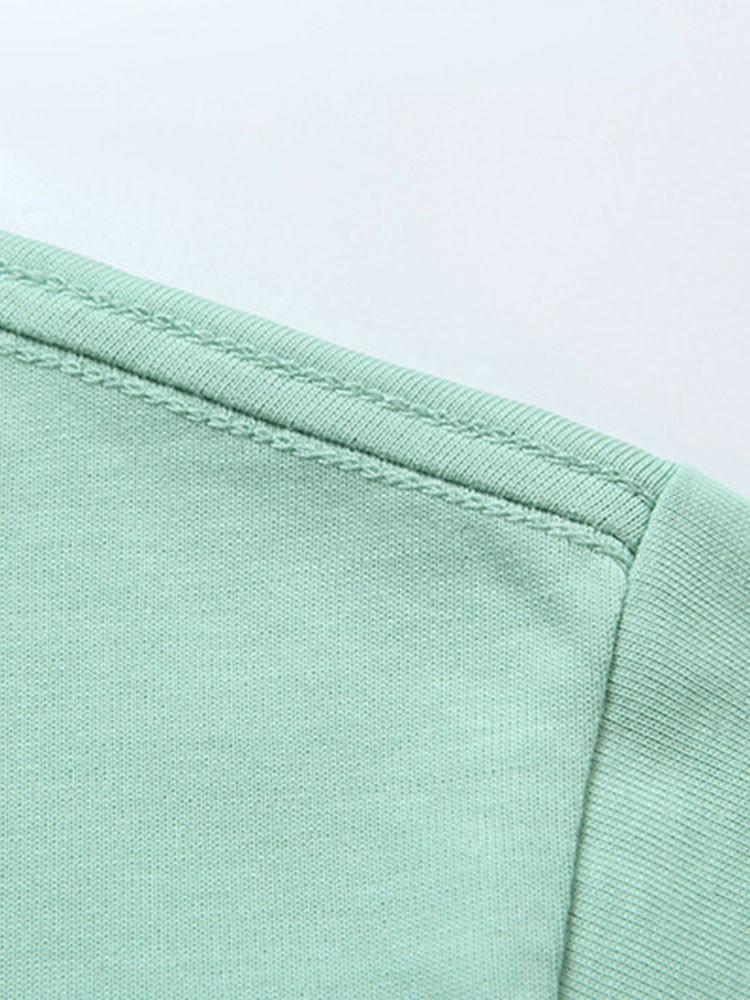 Smiley Face Print Drop Shoulder Oversize T-Shirt