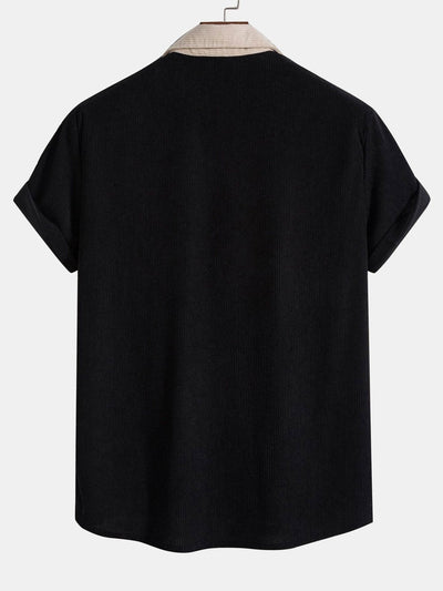 Two Tone Corduroy Shirt