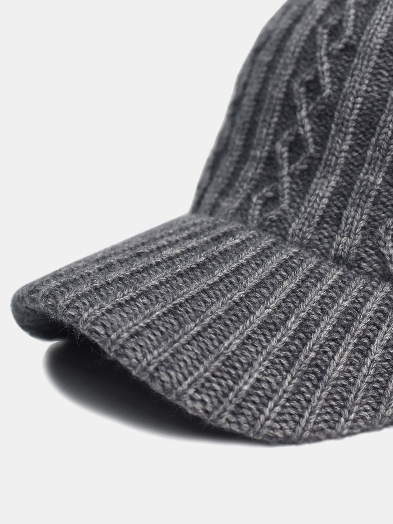 Jacquard Knit Baseball Cap