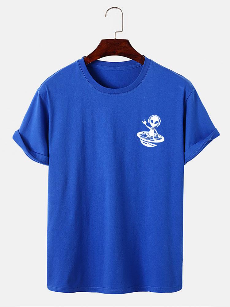 Alien Print T-Shirt