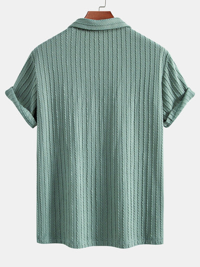 Ribbed Cuban Shirt