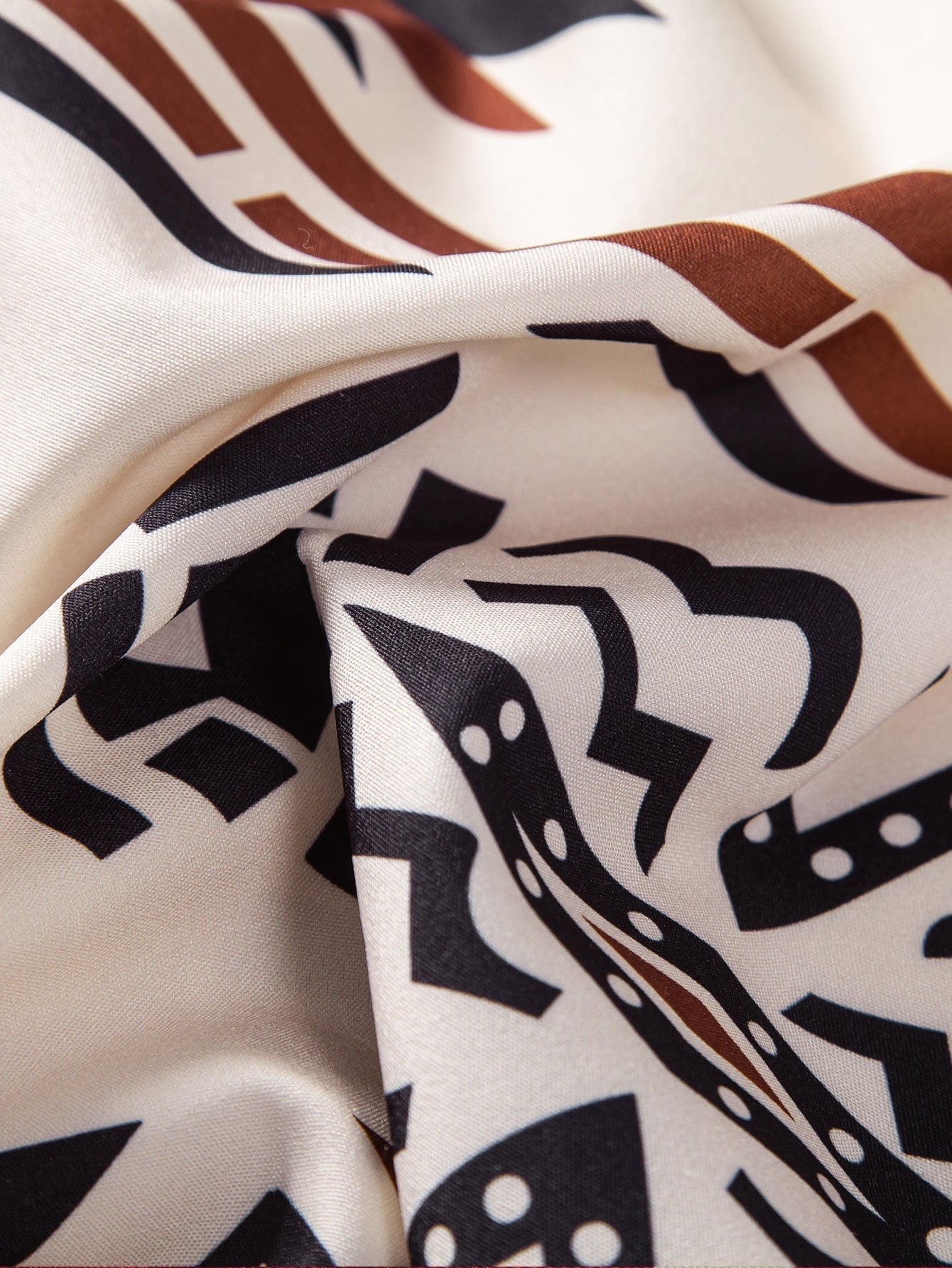 Aztec Geometric Print Shirt