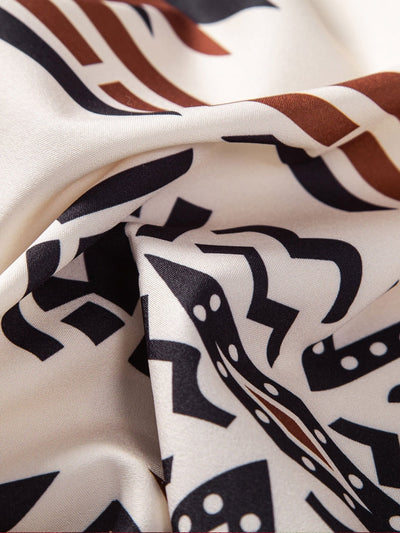 Aztec Geometric Print Shirt