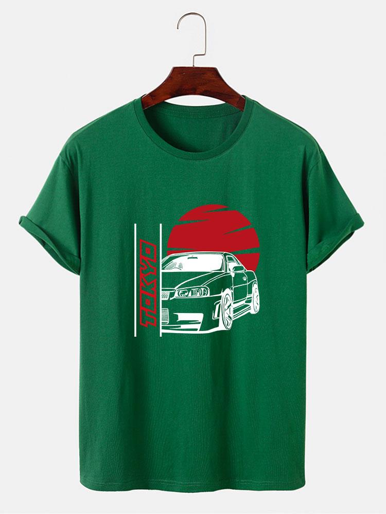Tokyo Car Print T-Shirt