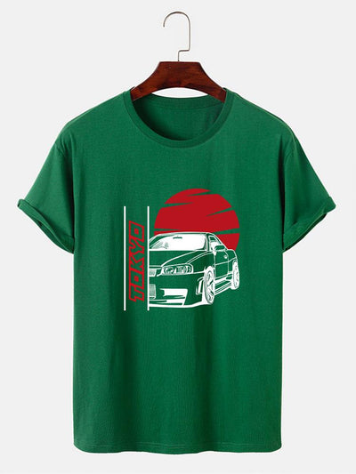 Tokyo Car Print T-Shirt