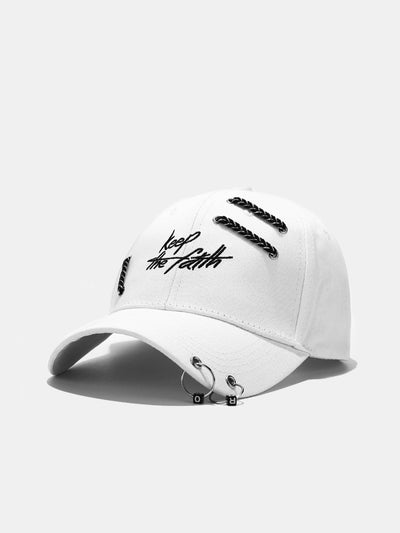 Iron Hoop Design Couple Baseball Cap