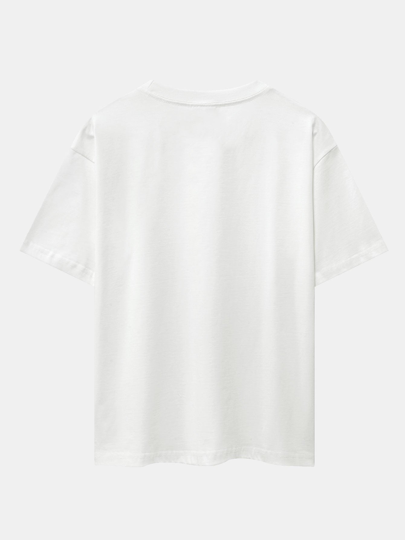 Paris Letter Print Dropped Shoulders Oversize T-Shirt
