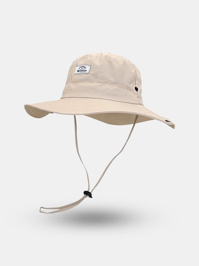 Bucket Hat With Chin Strap Quick Dry For Outdoor Hiking Travel