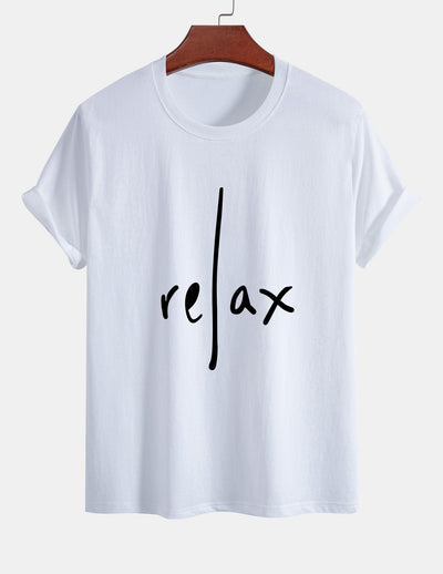 Regular Fit Relax Print Cotton T-Shirt