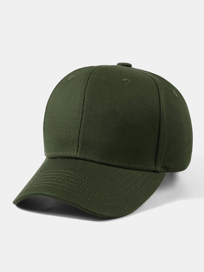 Plain Classic Cotton Baseball Cap
