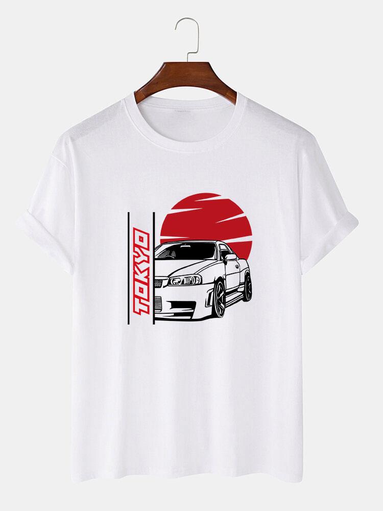 Tokyo Car Print T-Shirt