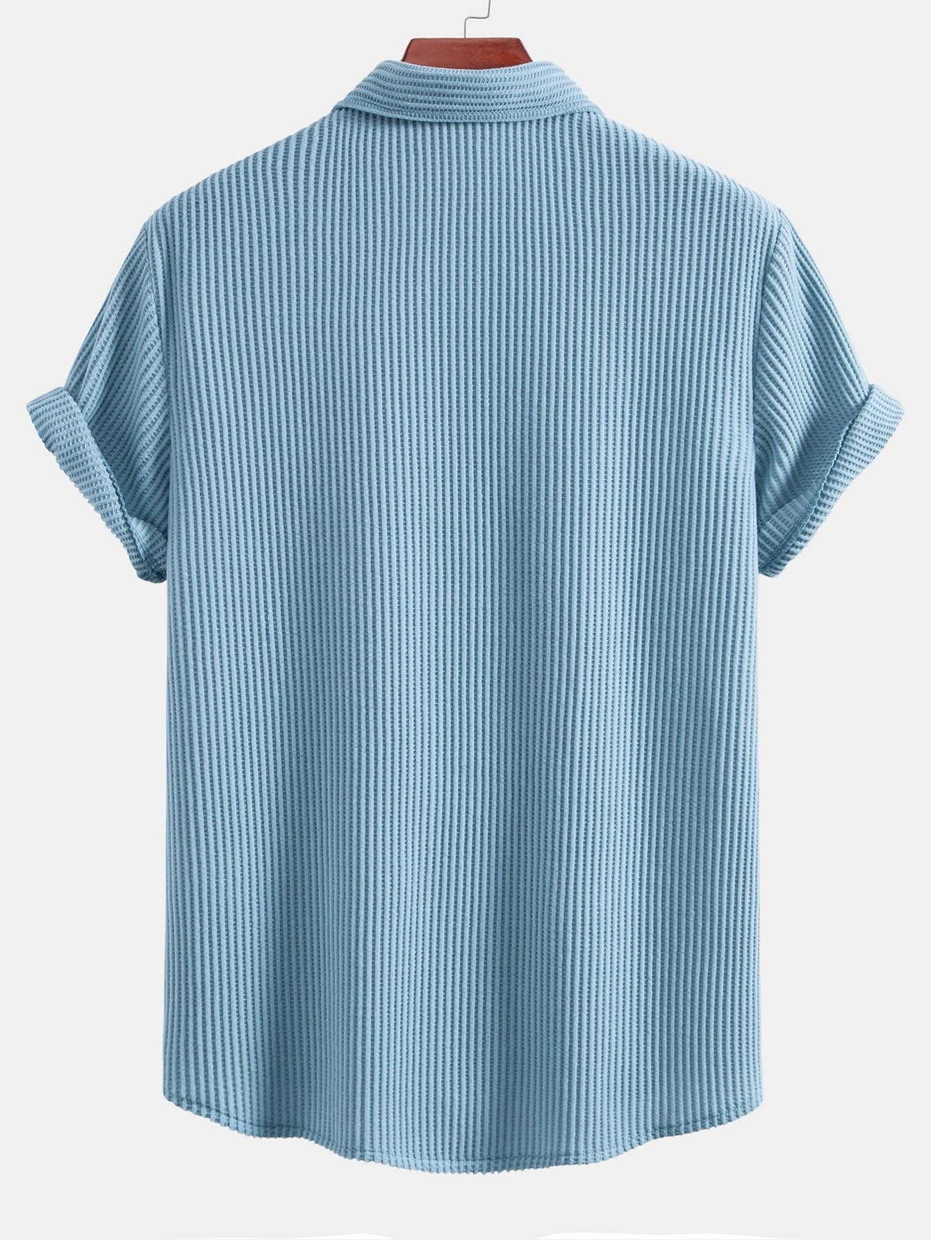 Waffle Button Up Shirt
