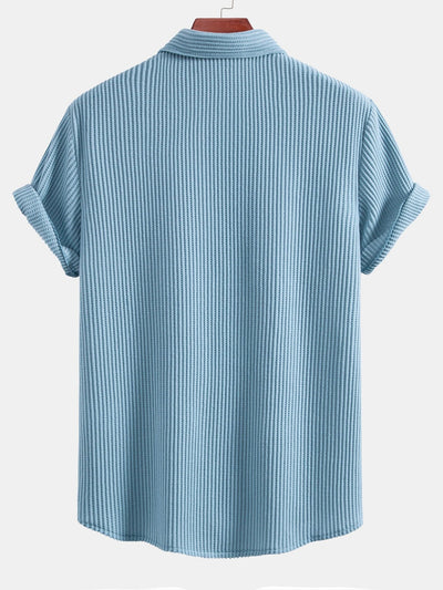 Waffle Button Up Shirt