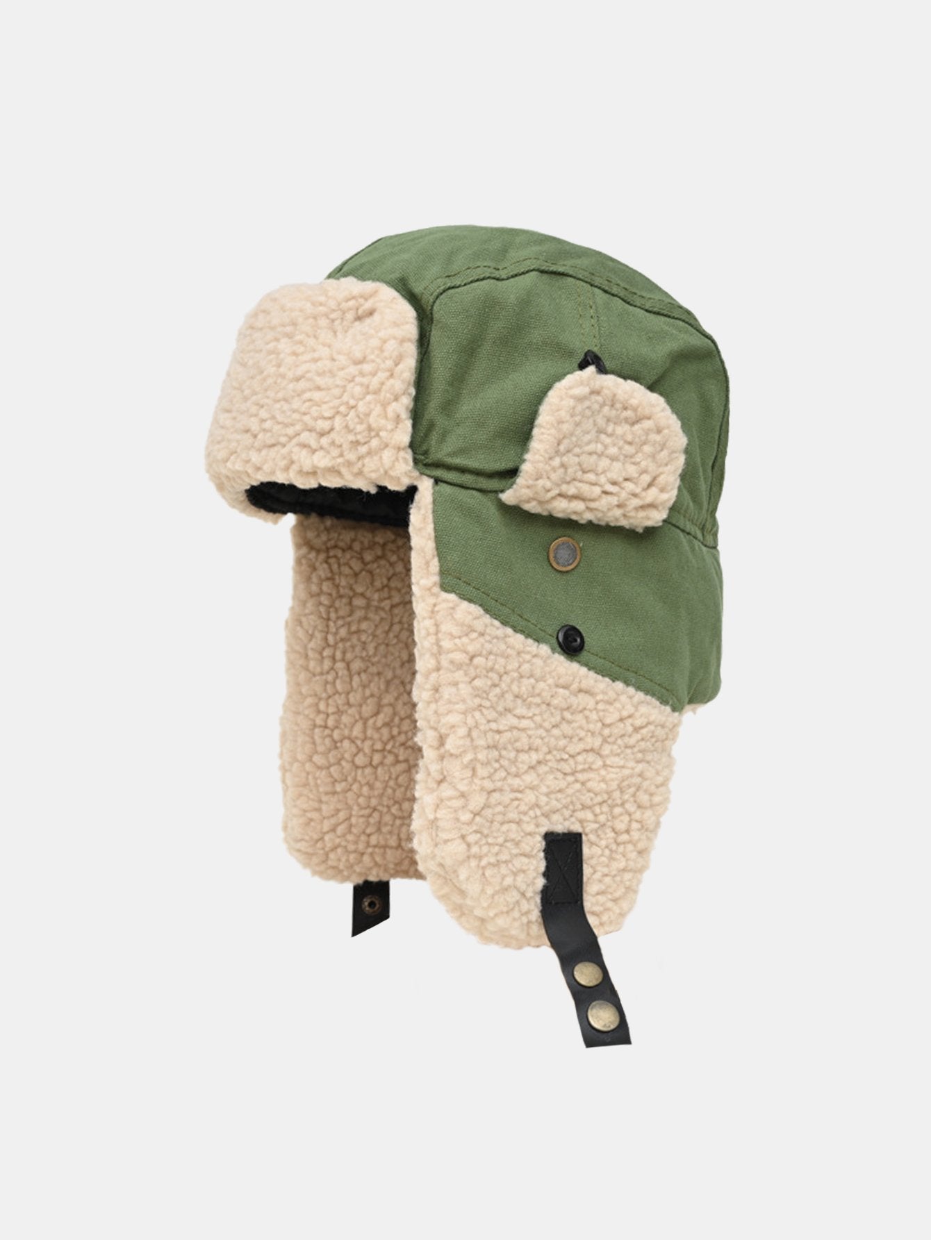 Warm Earflaps Plush Trooper Trapper Hat