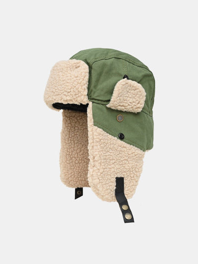 Warm Earflaps Plush Trooper Trapper Hat
