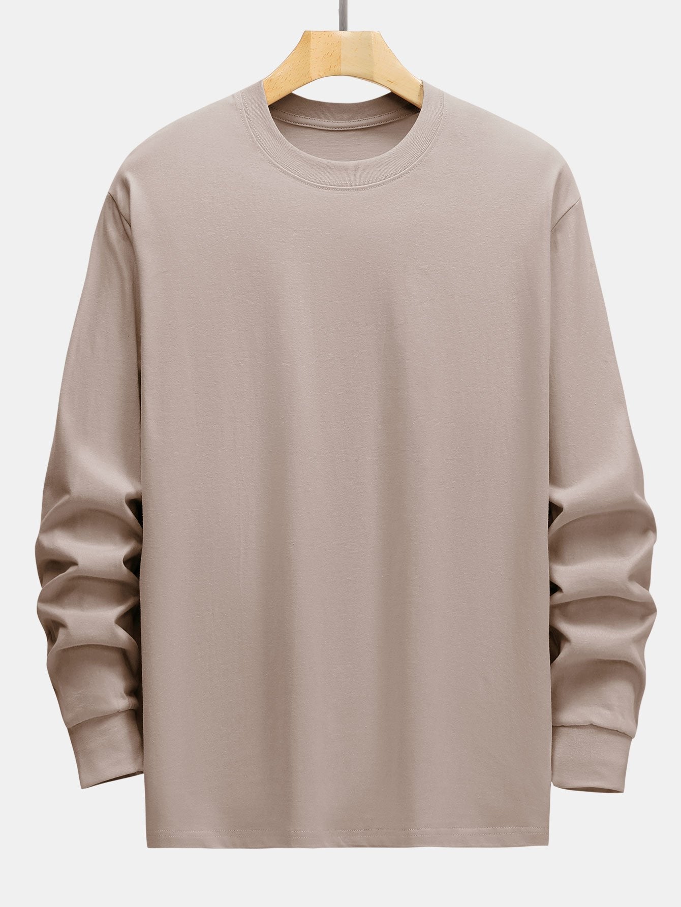 3 Pieces Basic Long Sleeve Heavy Weight T-Shirts