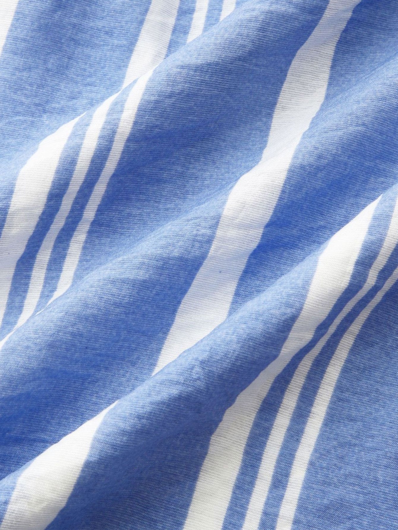 Stripe Print Button Up Shirt