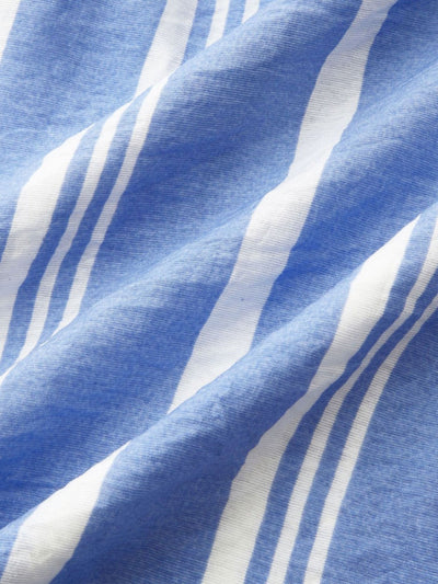 Stripe Print Button Up Shirt