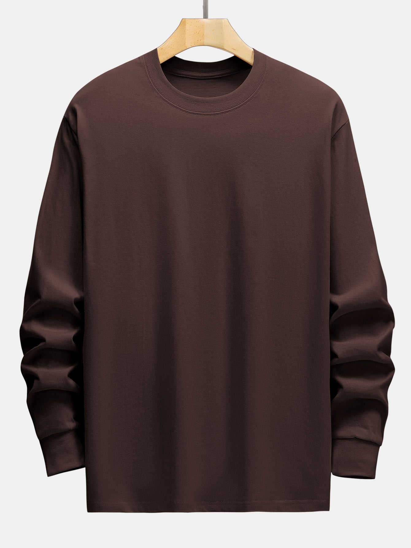 3 Pieces Basic Long Sleeve Heavy Weight T-Shirts