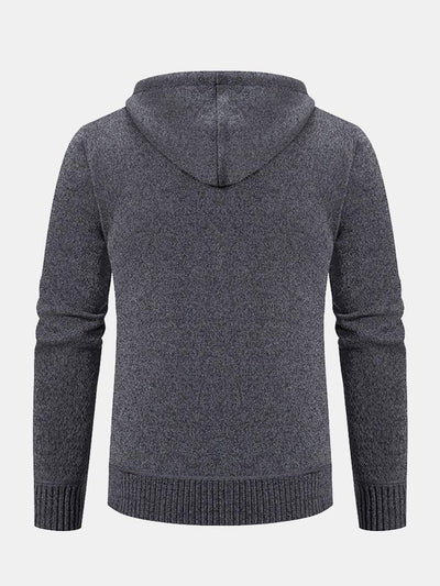Zip Up Hooded Sweater