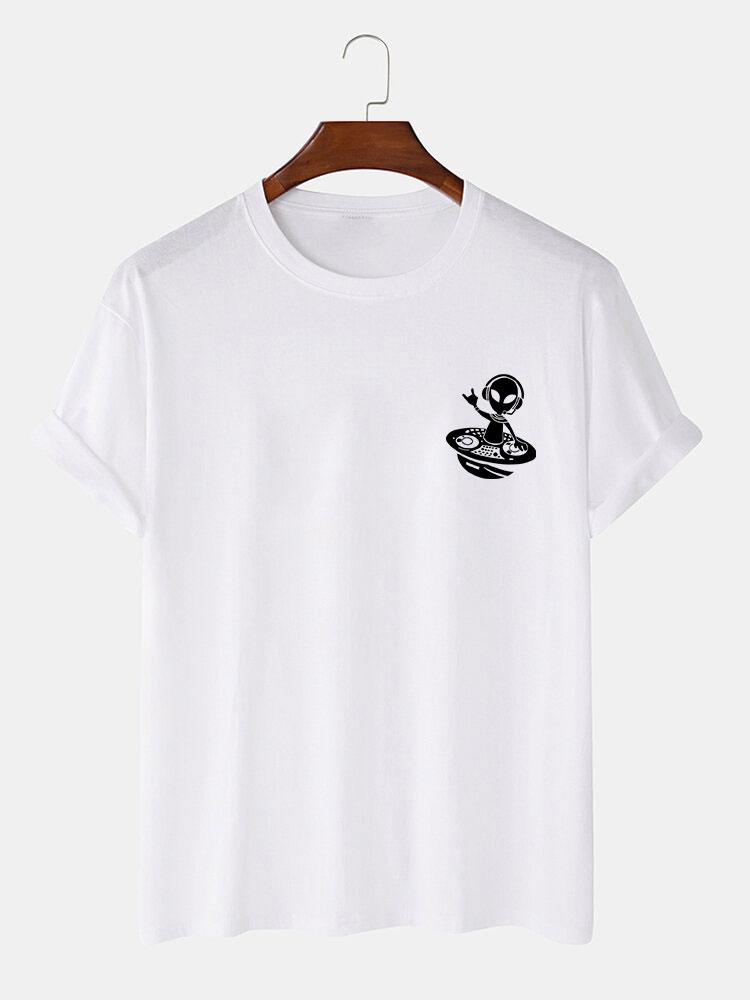Alien Print T-Shirt