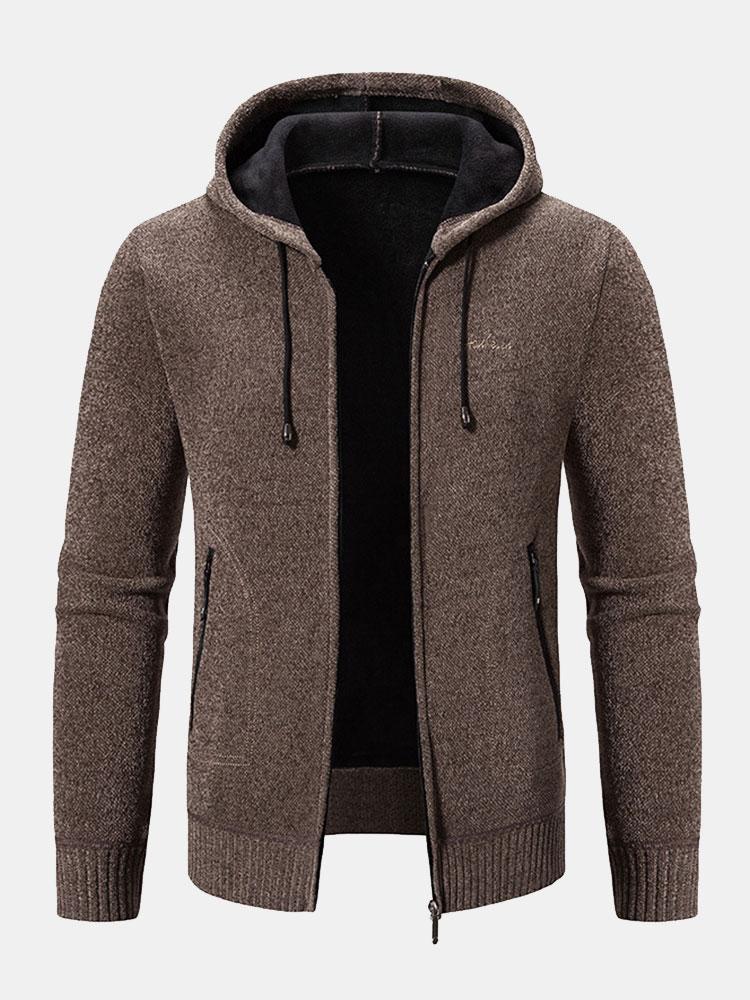 Zip Up Hooded Sweater