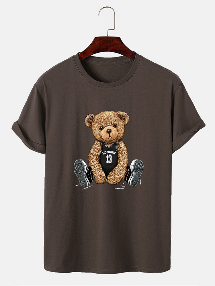 London Bear Print T-Shirt