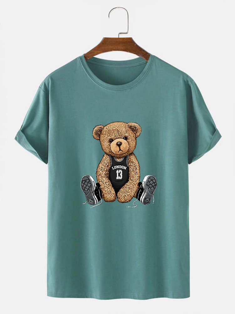London Bear Print T-Shirt