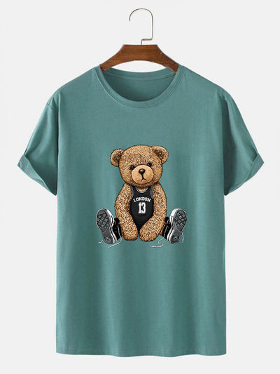 London Bear Print T-Shirt
