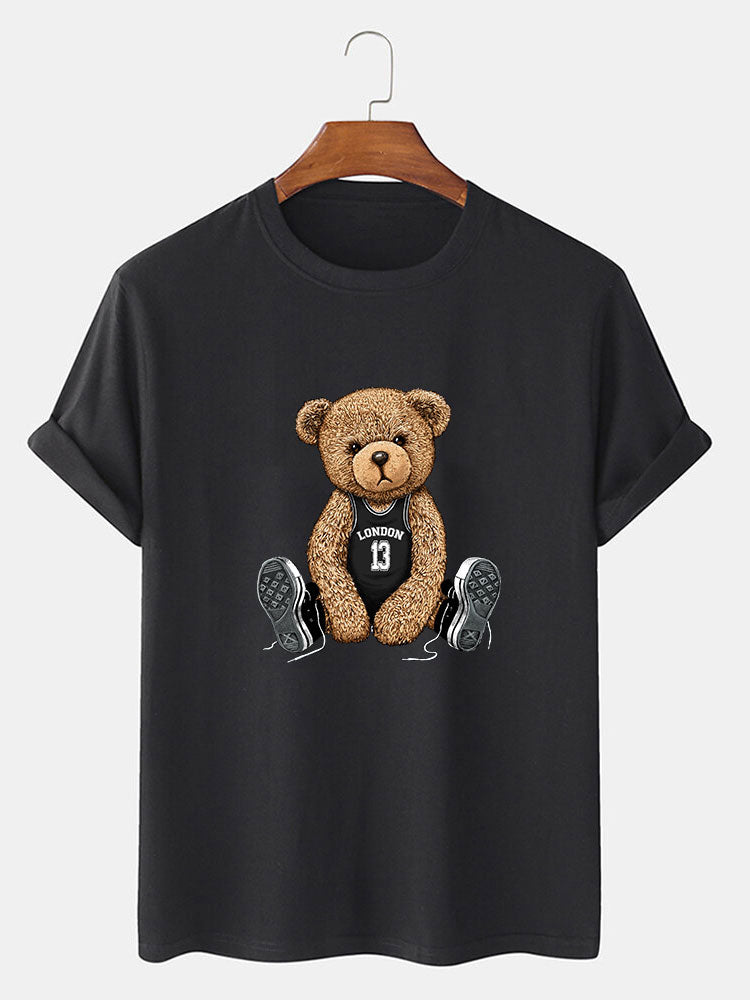 London Bear Print T-Shirt