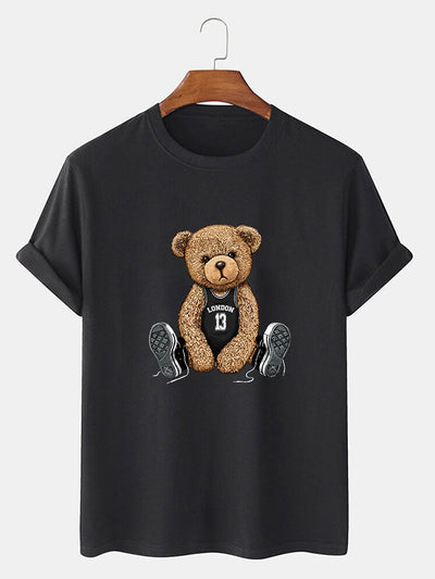 London Bear Print T-Shirt