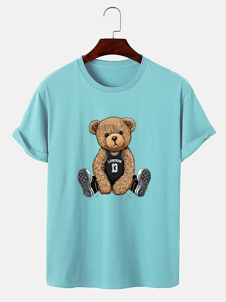 London Bear Print T-Shirt