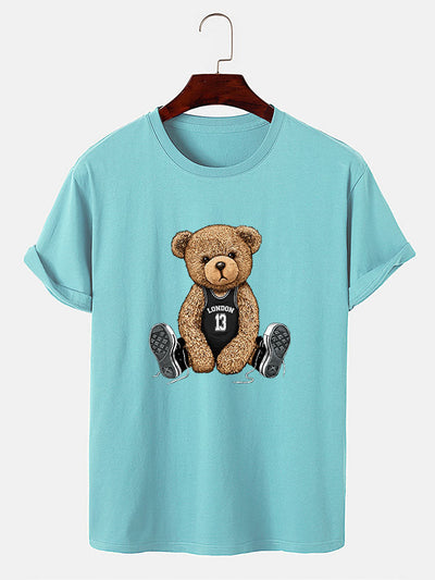 London Bear Print T-Shirt