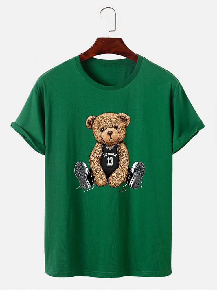 London Bear Print T-Shirt