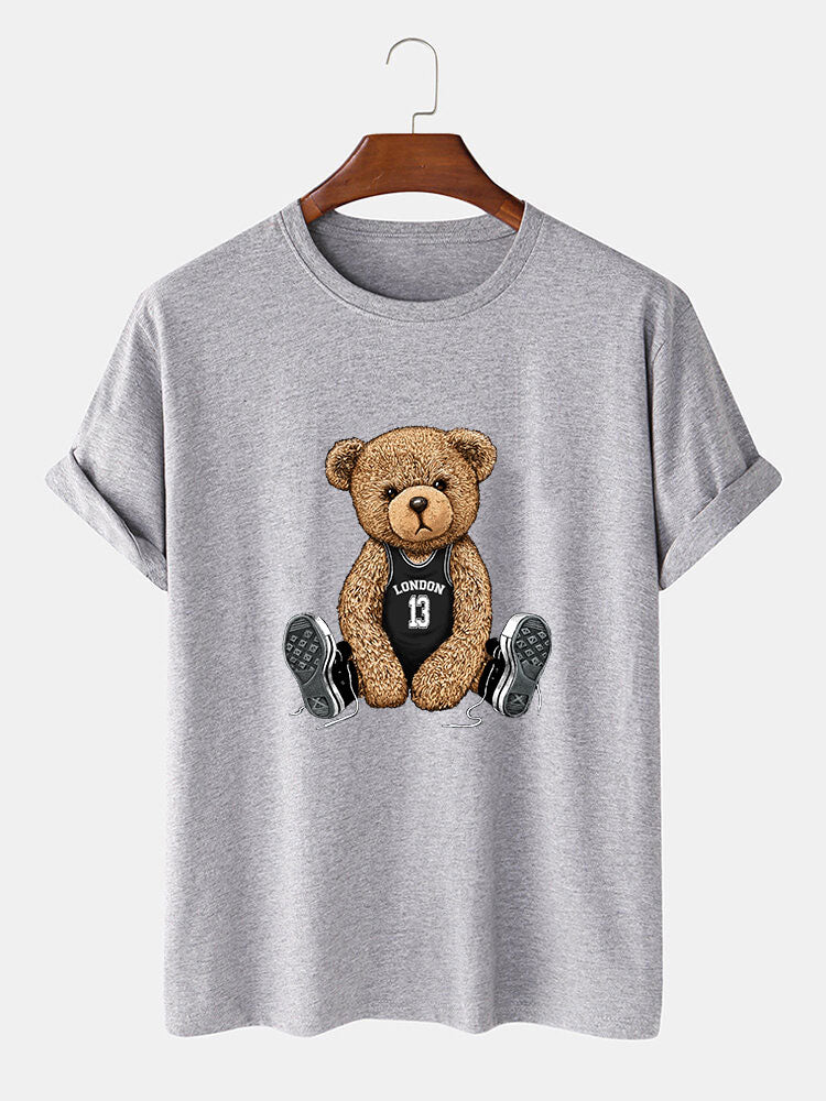 London Bear Print T-Shirt