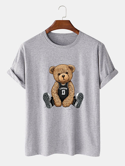 London Bear Print T-Shirt