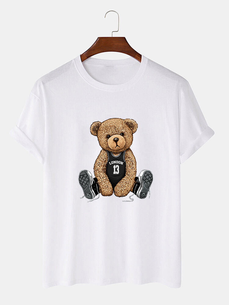 London Bear Print T-Shirt