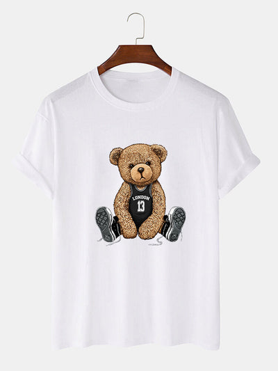 London Bear Print T-Shirt