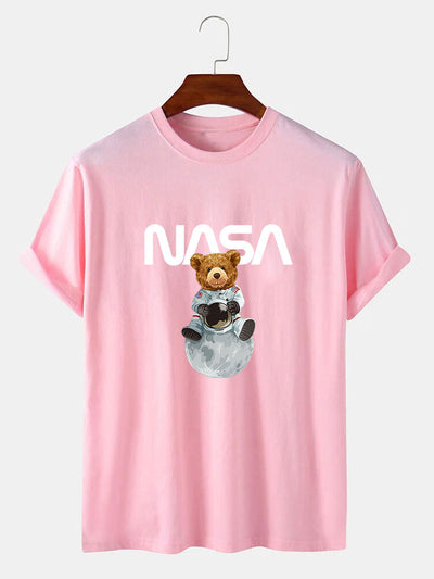 Nasa Bear Print T-Shirt