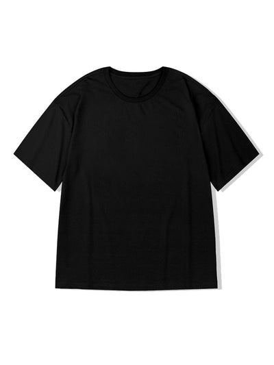 Slogan And Graphic Back Print T-Shirt Tee